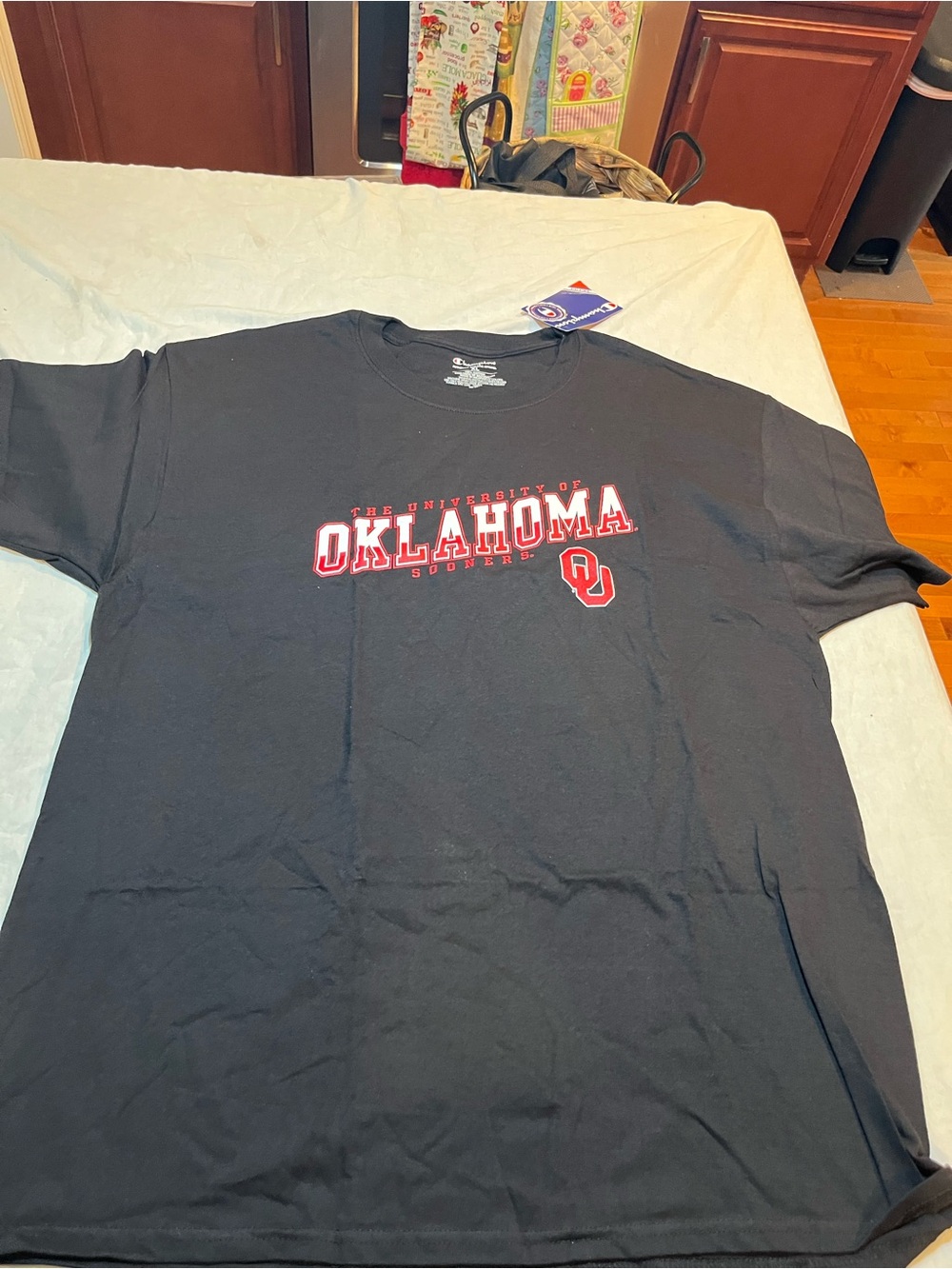 Oklahoma Sooners Black Short-Sleeve Tee xl